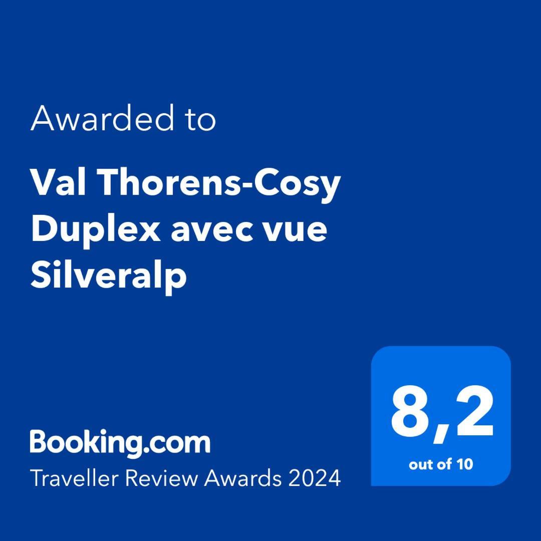 Val Thorens-Cosy Duplex Avec Vue Silveralp エクステリア 写真